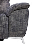 Τριθέσιος Καναπές F&T Italia Dune 230X100X80 102Η blue